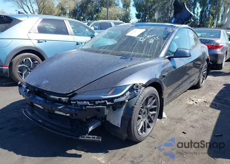 2024 Tesla Model 3 Long Range Dual Motor All-Wheel Drive/Rear-Wheel Drive from USA, damaged, VIN 5YJ3E1EA1RF823525